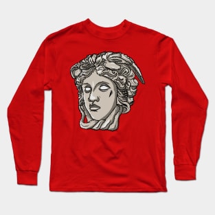 Squiggly Medusa Long Sleeve T-Shirt